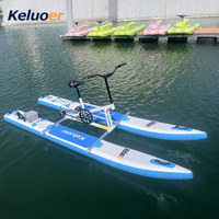 Vélo aquatique gonflable électrique individuel pour adulte, pour le jeu en extérieur