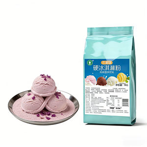 Poudre de crème glacée dure en gros saveur lait, base riche et crémeuse, pour céréales, sans produits laitiers, en sachet - Product Image 1