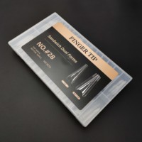 14 tailles de formes doubles réutilisables pour extensions d'ongles en gel, pour ongles carrés, couverture complète, plusieurs pointes d'ongles