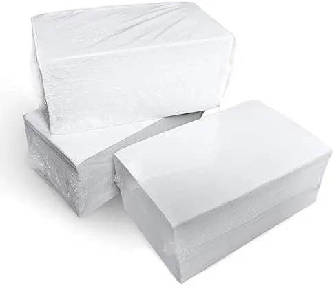 4x6 Thermo etiketten Fanfold 500 Stapel Perforation White Mailing Porto Versand etiketten Frachtbrief aufkleber
