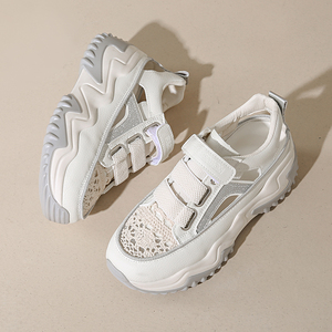 Scarpe da corsa grandi da <span class=keywords><strong>donna</strong></span> con plateau stile Sport <span class=keywords><strong>Tennis</strong></span> <span class=keywords><strong>donna</strong></span> stile passeggio - Product Image 6