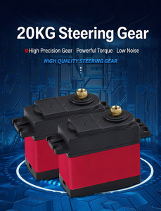 Alto Rendimiento 180 °   Servomotor Digital de Metal con Engranajes Metálicos, 20 kg de Torque, Alta Velocidad para Autos a Control Remoto y Robótica Competitiva - Product Image 3