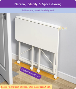 Bureau d'ordinateur pliable <span class=keywords><strong>simple</strong></span>, gain de place, <span class=keywords><strong>table</strong></span> pliable pour le bureau à domicile - Product Image 3