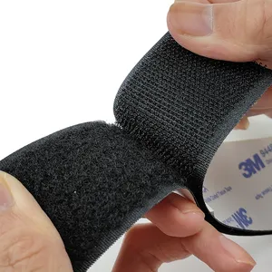 Custom Double Sided Velcroes 3 M Tape Waterproof Strong Stickness 3 M Self-Adhesive Hook And Loop Tape