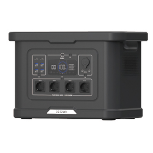 Station d'alimentation portable 2400W 2232Wh, générateur solaire avec prises AC à onde sinusoïdale pure pour la maison et le camping en extérieur - Product Image 2