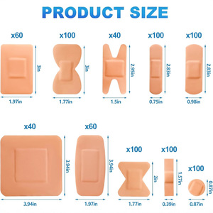 Pansements pour plaies en PE pour le commerce transfrontalier, exportation, soins quotidiens, pansements pour petites plaies imperméables et respirants, premiers secours - Product Image 5