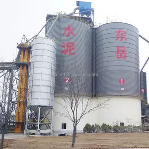 Silo de soldadura industrial, silo de grano de acero