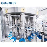 A à Z Projet clé en main Ligne de production complète automatique de remplisseuse d'eau purifiée en bouteille PET 4000BPH