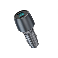 Chargeur de voiture en métal 83W Type-C, chargeur rapide QC3.0 PD, chargeur de voiture USB Type C, adaptateur d'alimentation pour téléphones mobiles