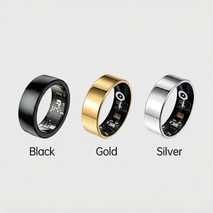 Anillo Inteligente <span class=keywords><strong>GOS</strong></span> de Acero Inoxidable para Monitoreo de Salud, Frecuencia Cardíaca, Oxígeno en Sangre, Presión Arterial, Sueño, Multifuncional, IP68 - Product Image 5