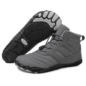 Baskets chaudes d'hiver pour femmes chaussons doublés de fourrure imperméables pour chaussures en amont de la neige pour femmes - Product Image 1