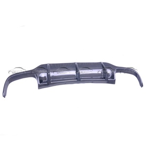 <b>Car</b> Parts a Style Carbon Fiber Fin Spoiler <b>Diffuser</b> Rear Bumper Lip for Mercedes Benz SL R230 2003-2008 - Product Image 1