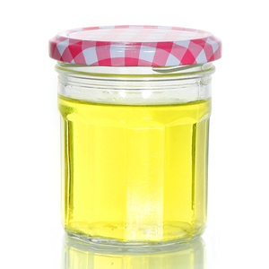 برطمانات زجاجية مستديرة شفافة 180مل مع غطاء لصب سعة 6 أونصات رخيصة الثمن - Product Image 4