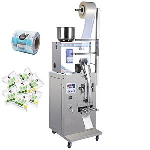 Automatic Ultrasonic Mini Pack <b>Machine</b> for <b>Tea</b> Powder Cups Beverages Plastic Packaging PLC Filling Sealing Core Component Motor - Product Image 1