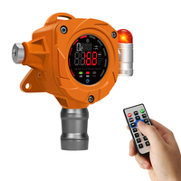 Detector de Fugas de Gas para Montaje en Pared 2026, Uso Industrial, Cloud Admin, Detector de LEL, H2S, CO, CO2, O3, NH3, LPG