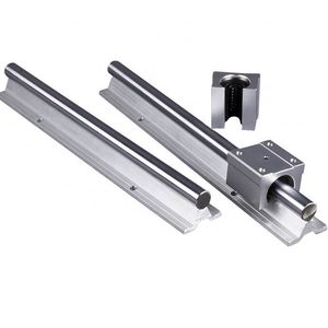 รางเลื่อนแบบวงกลม HENTO CNC ผลิตจากเหล็กโครเมียม/เหล็กแบริ่ง รุ่น SBR16 SBR16UU SBR16LUU รับประกัน 1.5 ปี - Product Image 4