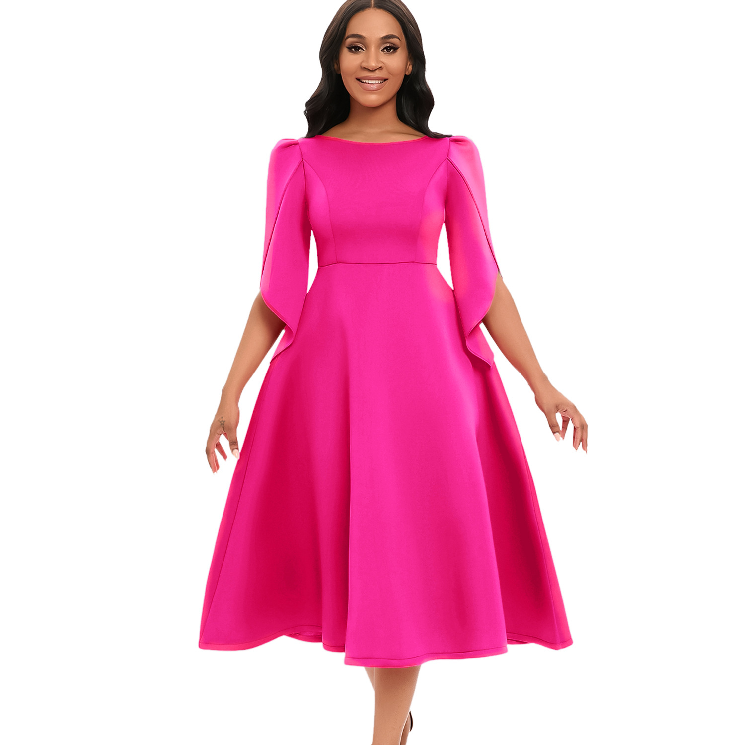 Simple Dinner Gown Styles - Ladies Evening Dresses - Elegant & Breathable