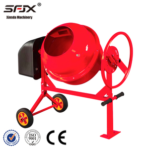 Mezcladora de Cemento y Concreto Portátil Eléctrica con Motor Diésel de Alta Calidad de 180L-260L, Descarga Manual - Product Image 6