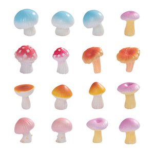 Decorazioni e Accessori per Paesaggistica Fai-da-Te: Micro Paesaggio in Resina con Muschio, Funghi Fantasia Creativi e Bonsai Simulati - Product Image 1