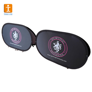 Support <span class=keywords><strong>de</strong></span> bannière portable horizontal à cadre pop-up avec <span class=keywords><strong>sac</strong></span>, impression promotionnelle personnalisée recto-verso pour événements - Product Image 5