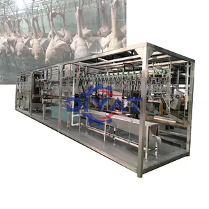 Mezbaha üretim hattı tavuk kesim ekipmanları için kesim ekipmanları