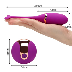 Flirting Jumping Eggs Wireless <b>Remote</b> Control Powerful <b>Vibrations</b> for Bladder Control Pelvic Floor Exercises Vaginal Tightening - Product Image 3