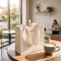 Sacs cadeaux de mode haut de gamme personnalisables, sacs fourre-tout en papier spécial, imprimés avec logo, pour les magasins de vêtements, les bijouteries, sur mesure