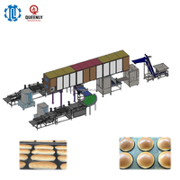 Ligne de production de pâte QINLI, acier inoxydable de qualité alimentaire, moteur automatique, machine à façonner les pains à hot-dogs et hamburgers, 6000 pièces/h
