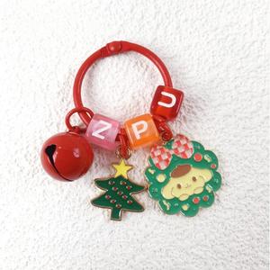 พวงกุญแจโลหะวินเทจคริสต์มาสแบบกำหนดเอง น้ำหนักเบา ตกแต่งกระเป๋าเทศกาล ซานตาคลอส มนุษย์หิมะ ของขวัญวันหยุด สำหรับคู่รัก - Product Image 6