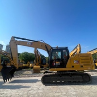 Excavadora Usada CAT 320GC Completamente Probada y de Bajo Costo Operativo para Trabajos de Relleno en Obras de Ingeniería Municipal