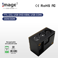 Módulo Escáner de Código de Barras Industrial KM30, Lector de Códigos QR para USB COM, Motor Lector de Código 39