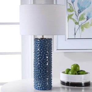 Brass Stem & White Marble <b>Cube</b> Modern Tall Buffet Table Lamp | Minimalist Contemporary <b>Lighting</b> for Hotel Lobby & Premium Living - Product Image 5