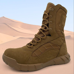Botas Tácticas de Combate Ligeras y Transpirables Modelo 2 Color Marrón TSB01 - Product Image 2