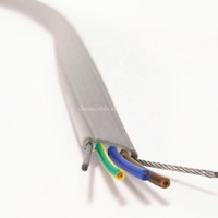 PVC-Tauchpumpenkabel Flach Flexibel Mehradriges Kupfer 2x0,3mm 100m Mindestbestellmenge für Stromanwendungen