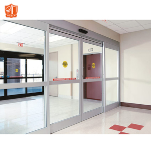 Puerta de vidrio deslizante automática comercial para puerta minorista activada por sensor eléctrico de entrada de tienda - Product Image 6