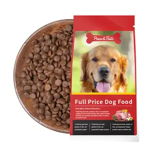 Explosive New Products Beef Healthy Bone Puffed Grain Dog Food Ton Price