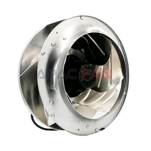 Ventilateur centrifuge de séchage AC R4E355-AK05-12 355mm 230VAC 1400RPM 2950CFM 550W à pales courbées arrière pour air de process - Product Image 1