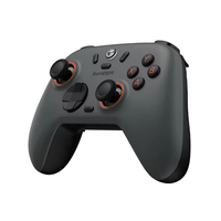 Controlador de Juego Inalámbrico, Controlador Bluetooth Negro para Switch, PC, Teléfonos Android e iOS, Gamepad Inalámbrico