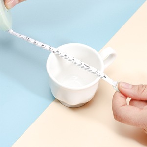 Mini <b>Automatic</b> Retractable Tape Measure Portable Measuring Tape For <b>Sewing</b> And DIY Jewelry Making In Blue Green Pink White - Product Image 3