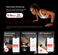 Bracelet intelligent sans écran OEM ODM, suivi de la santé et de la forme physique, moniteur de fréquence cardiaque, moniteur de sommeil, suivi d'activité, bracelet intelligent personnalisé