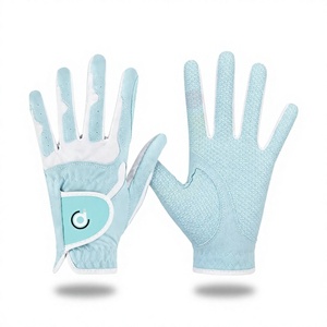 Gants de golf unisexes en cuir de mouton pleine fleur, haute qualité, respirants, antidérapants, ajustables pour la main gauche, à prix avantageux et très vendus - Product Image 1