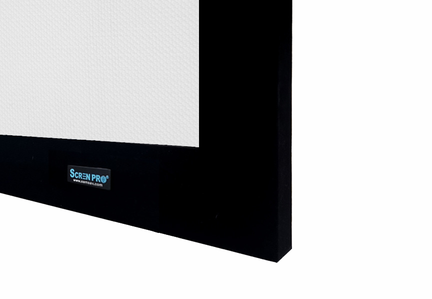 スクリーンPRO 165インチ16:9固定フレームプロジェクタースクリーン-8K