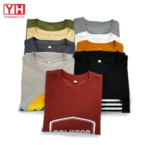 Wholesale Unisex T Shirt 100% Cotton Custom Tee Blank Tshirts Plain Man Blank Cotton T-shirt For Men