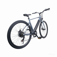 Vélo électrique de montagne urbain léger à 7 vitesses, 29 pouces, avec moteur sans balais 250W, batterie au lithium 36V 8Ah, cadre en acier allié, double frein à disque