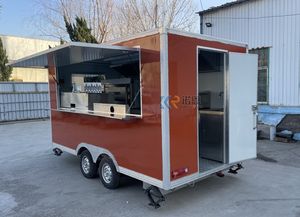 Chariot de nourriture mobile de rue à prix avantageux, mini chariot de hot-dogs, de glaces, de restauration rapide, petit camion de nourriture mobile pour la vente aux États-Unis - Product Image 6