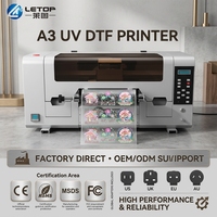 Imprimante UV DTF A3 pour lamination d'étiquettes en rouleau LETOP Manufacturer