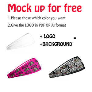 Diadema SENYA ELLA-318 con Logotipo Personalizado, Nuevo Diseño, Altamente Elástica, de Poliéster Transpirable, Suave, Fresca, Absorbente de Sudor - Product Image 6