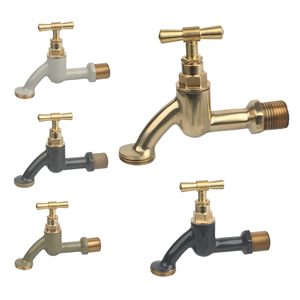 <span class=keywords><strong>Robinet</strong></span> <span class=keywords><strong>mural</strong></span> en laiton pour jardin et cour, avec buse, couleur personnalisable, <span class=keywords><strong>robinet</strong></span> court en laiton avec cache décoratif - Product Image 1