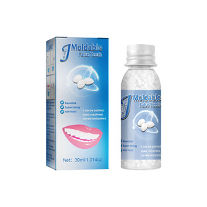 JAYSUING <span class=keywords><strong>Pegamento</strong></span> Sólido de 30 ml para <span class=keywords><strong>Dientes</strong></span> Postizos Temporales, Moldeable, Reutilizable, Multiusos, Accesorios para Blanqueamiento Dental para Maquillaje de Vacaciones - Product Image 1
