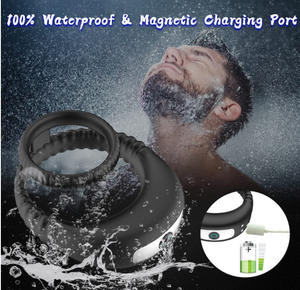 Weicher Vibrator-<span class=keywords><strong>Ring</strong></span> für Männer zur Verzögerung der Ejakulation & Klitorale Stimulation mit Realistischem Gefühl 82x32mm Penisring - Product Image 3